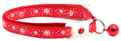 Snow Flurries Breakaway Cat Collar