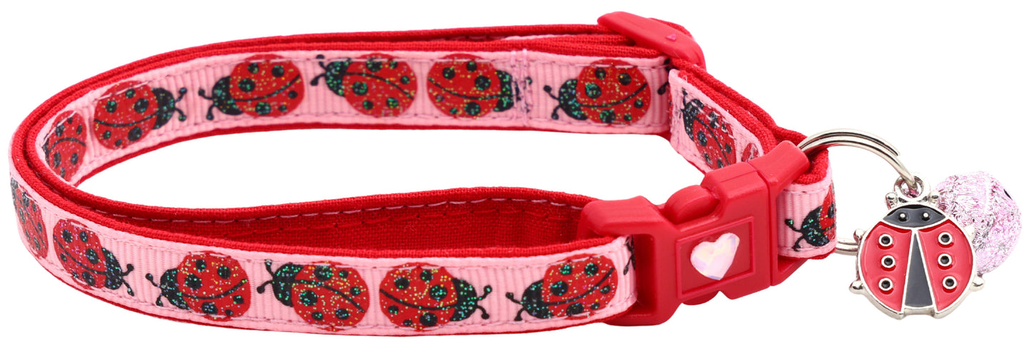 Ladybug Breakaway Cat Collar