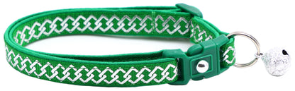 Silver Knots Cat Collar