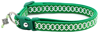 Silver Knots Cat Collar