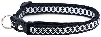 Silver Knots Cat Collar