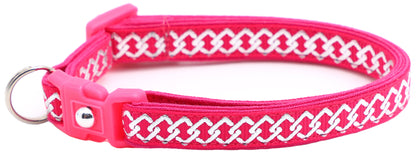 Silver Knots Cat Collar