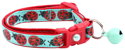 Ladybug Breakaway Cat Collar