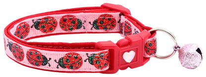 Ladybug Breakaway Cat Collar