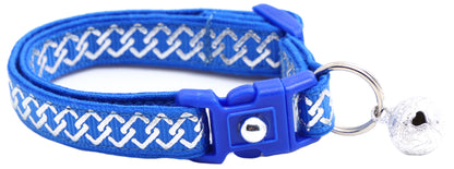 Silver Knots Cat Collar