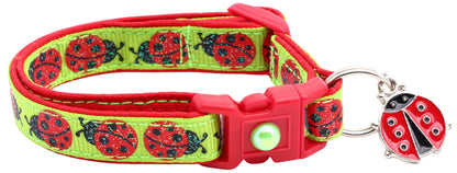 Ladybug Breakaway Cat Collar