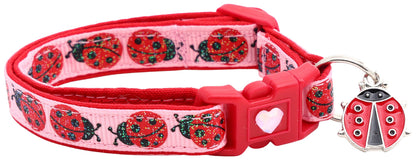 Ladybug Breakaway Cat Collar