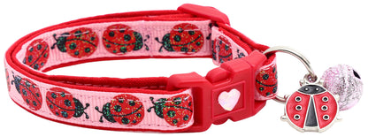Ladybug Breakaway Cat Collar