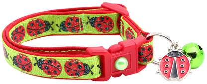 Ladybug Breakaway Cat Collar