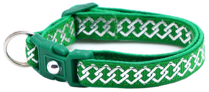 Silver Knots Cat Collar