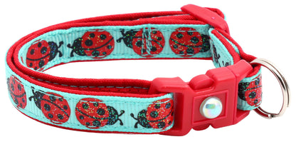 Ladybug Breakaway Cat Collar