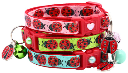 Ladybug Breakaway Cat Collar
