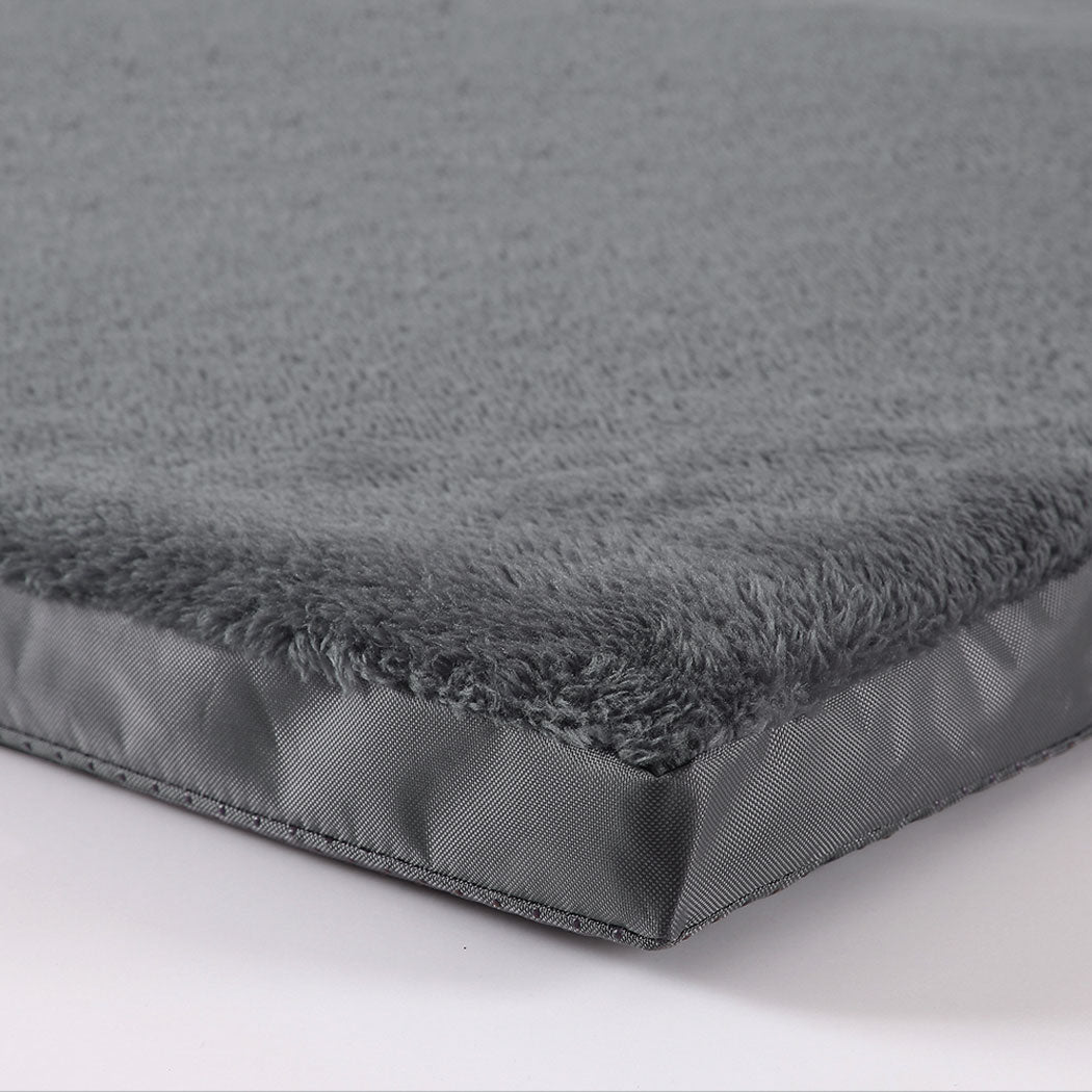 NNEIDS PaWz Pet Bed Foldable Dog Puppy Beds Grey Medium